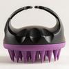 Cepillo de Silicona para Champú Amazon Cepillo Masajeador Limpiador del Cuero Cabelludo con Mango Dientes Duros Peine para Champú Peine Masajeador para la Cabeza
