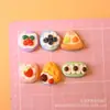 Novo Modelo de Brinquedos de Comida em Miniatura Realistas, Bolo, Casa de Sobremesa Doce, Decoração de Mesa, Enfeites de Resina DIY, Acessórios Mistos