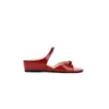 Nuevas Pantuflas Slip-On Color Nude 2026 para Mujer, Para Uso Exterior en Verano, Estilo de Hada, Adecuadas para Combinar con Vestidos, Sandalias con Lazo para Mujer