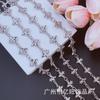 Nueva cadena de aleación diy decorativa cadena de cintura zapatos bolso ropa correa de hombro cadena al por mayor