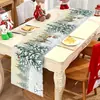 Amazon Transfronteiriça Nova Bandeira de Mesa de Natal Mesa de Jantar Restaurante Sala de Estar Decoração Festa Temática Suprimentos de Decoração Atacado