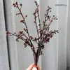 Materiales de Rama de Flor Eterna para Arreglos Florales de Estilo Chino con Ramas de Fruta Seca para Decoración de Interiores del Hogar