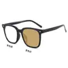 Gafas Fotocromáticas Transfronterizas Montura Grande Nueva Gafas de Sol Versátiles de Moda para Hombre Conducción Gafas de Sol Anti-UV
