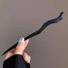 Pasador de Sándalo Negro para Mujer, Accesorio para el Cabello Fresco y Elegante, Pasador de Flor de Magnolia, Adorno para el Cabello Estilo Antiguo Qipao, Pasador Diario para Peinados Recogidos