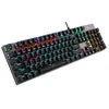 Teclado Mecánico Real AOC GK410 E-Sports Eje Verde Multimodo Luminoso Juego Negocios USB Cableado Mecánico Real