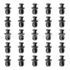 90657-Sb0-003 Es Adecuado para Clip de Fijación de Cubierta de Tanque de Agua y Guardabarros de Parachoques de Coche Honda