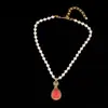 Suministrado Directamente por el Fabricante, Joyería Transfronteriza Vintage, Diseño de Nicho, Cadena para Clavícula Retro Francesa, Gargantilla Nuevo