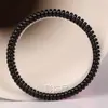 Corda de Telefone Preta Fina Circular Nova Transfronteiriça Elástico de Cabelo 4,5cm Estilo Preguiçoso Médio Elástico Solto Corda de Cabelo TPU