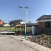 Suministrado Directamente por el Fabricante, Luminaria Solar para Calle de 6.3m Watt para Nuevo Desarrollo Rural, LED Complementario de Energía Eólica Brazo de Caracol, Ultra Brillante e Impermeable