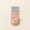 Meias de bebê recém-nascido outono e inverno, meias de algodão antiderrapantes para meninos e meninas, meias de chão para bebês, atacado 3
