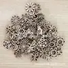 Promoción de Bajo Precio Copo de Nieve Navideño Clásico de Madera Árbol Ángel Corazón de Melocotón Estrella de Cinco Puntas Flor Piezas de Madera Mixtas Decoración de Oficina