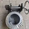 Máquina de Prensagem Manual para Embutimento e Isolamento Térmico de Chapas de Alumínio, Máquina Integrada para Redução de Diâmetro de Válvulas e Crimpagens de Bordas, Máquina de Laminação