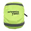 Comercio Exterior Mochila Hecha a Medida Cubierta Impermeable para Exteriores Senderismo y Ciclismo Resistente a la Lluvia Mochila Escolar para Estudiantes Logotipo Impreso Personalizado Tiras Reflectantes