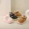 Botas de Nieve para Niños 2026 Invierno Antideslizantes Forradas de Felpa Zapatos de Algodón para Niñas Zapatos de Algodón de Nieve para Niños Impermeables Botas Cálidas para Bebé
