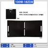 Panel Solar de 100W con 80% de descuento, Carga Rápida, Adecuado para Dispositivos Pequeños, Bolsa Plegable Solar de Carga para Móviles Zhenghao