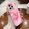 Adecuado para iPhone 17 Funda de Mármol para Teléfono 16 Promax Carcasa Blanda Apple 15 Funda Protectora Anticaídas