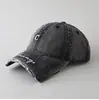 Nueva Gorra de Béisbol con Borde Bordado de Letras de Cornisa Rota para Hombres y Mujeres Parejas Moda Tendencia Casual Gorra Versátil