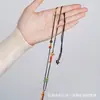 Nuevo Cordón con Borla de Dinero Estilo Chino Minimalista, Accesorio Colgante de Cuerda Tejida Hecho a Mano, Accesorio de Cuerda para Collar DIY