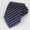 Corbata de Hombre 8cm Formal Nudo Hecho a Mano Sin Nudos Cremallera Camisa de Mujer Negocios Gama Alta Estampada Azul Oscuro Rojo Negro