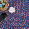 Tecido de Algodão e Linho Impresso Personalizado Estilo Ins Tecido de Fundo para Sofá Tecido Decorativo Floral Pastoral DIY Feito à Mão Toalha de Mesa Cortinas