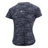 Top Deportivo Transfronterizo de Secado Rápido Transpirable Fitness Running Blusa Holgada Cuello Redondo Manga Corta Camiseta Ropa de Yoga de Verano para Mujer
