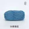 Xuefeier Algodão Penteado de Bebê 5 Fios Leite DIY Bola de Lã Grossa Material para Crochê Feito à Mão Bolsa Fio de Algodão