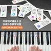 Venta al por mayor del fabricante Pegatinas de Piano de Silicona, Extraíbles para Teclado de 88 Teclas y 61 Teclas, Fabricación de Moldes OEM Personalizados según Dibujos