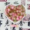 Accesorios de joyería DIY hechos a mano con cuentas de cristal, pulsera de cuentas sueltas con cuentas de cristal en polvo, ágata, cuentas de piedra de cristal natural