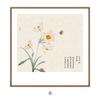 Novo restaurante chinês sala de estar pintura decorativa corredor varanda estudo mural sala de chá quadrado flor e pássaro pendurado pintura fábrica atacado