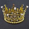 Ventas Directas de Fábrica Transfronterizas Corona Tiara Decoración de Pastel de Cumpleaños Adornos de Ramo Tiara Nupcial Vestido de Cumpleaños de Reina