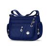 Bolsa Pequena Quadrada de Ombro Único, Grande Capacidade, Bolsa para Mãe de Meia-Idade, Bolsa Transversal Elegante de Tecido Oxford Nylon para Viagem, Bolsa