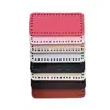Herrajes para Bolsos DIY Fondo de Bolso Tejido Hyuna 18X8cm Base de Placa de Fondo de Cuero sin Clavos Accesorios Listos para la Venta