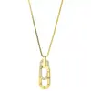 Collar de Plata de Ley S925 con Letras Entrelazadas para Mujer 2025 Nuevo Diseño de Nicho Cadena para Clavícula con Elegancia de Alta Gama