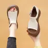 Sandálias Plataforma Espessas de Moda Casual para Comércio Exterior Primavera/Verão 2026 Sandálias Peep-Toe Versáteis de Moda para Exterior Transfronteiriças