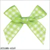 8C06Nn Cinta a Cuadros de 6 Pulgadas con 5 Lazos de Nudo de Cuatro Puntos Juguete Lazo de Regalo Flor para Ropa Joyería