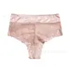 Calcinha Feminina de Renda Francesa Transfronteiriça, Roupa Íntima de Seda Gelada, Forro Respirável Antibacteriano de Algodão, Roupa Íntima Feminina Sem Costura