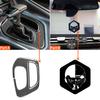 Adequado para Dodge Horse Challenger fibra de carbono controle central porta-objetos de marcha acessórios de modificação de carro