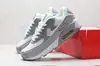Zapatos Airmax90 con Amortiguación de Aire Ángel Blanco Día de San Valentín Malla Transpirable para Hombre y Mujer Zapatos Deportivos Casuales para Correr Venta al por Mayor