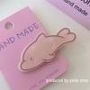 Pinza para el pelo de pez y delfín de dibujos animados para niña, clip acrílico para flequillo con corazón de niña, pinza linda para mechones rotos, pinza lateral, accesorios para el cabello