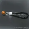 Chaveiro de Corda de Couro com Sino, Direto do Fabricante, Design de Nicho, Versátil, Estilo Ins, Adequado para Uso Pessoal ou como Presente