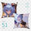 Almofada Guzi Anime Genshin Impact, Formato Quadrado, Geração 40-78, Dropshipping