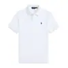 Camisa Polo para Hombre Transfronteriza Color Sólido Verano Bordada Ralph Lauren Manga Corta Casual con Bordado de Pequeño Caballo