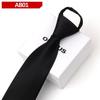 Corbata Formal de Negocios para Hombre Oumus, Corbata Ancha para Trabajo Boda Cremallera Perezosa Fácil de Jalar para Hombre