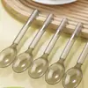 Cucharas desechables, cucharas para té de leche, cucharas engrosadas para tiendas de té de leche, cucharas para sandía, cucharas para mezclar arroz