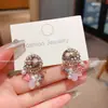 Pendientes Retro Estilo Palacio con Borlas Cortas de Cristal 2025 Nueva Moda Populares Elegantes Pendientes de Gama Alta Pendientes
