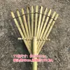 Ancinho de bambu ancinho de grama ancinho grande mão de urso de bambu ferramentas de jardinagem adereços ancinho exportação fabricante de ancinho agrícola