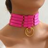 Ropa de Bambú suministro transfronterizo ropa a juego dulce cool chica hot atado de tiras de tres capas sexy anillo para el cuello JQ0016