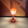 Abajur Pequeno para Quarto Luminária de Mesa para Dormitório Luminária de Cabeceira Lâmpada Eletrônica de Plástico Luminária de Mesa Marroquina Mini Abajur Pequeno Enfeites