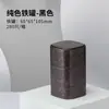 Lata Cuadrada de Fábrica 65 Té Negro Té Verde Plata Rota Lata Universal de Hojalata en Stock Color Puro Lata Metálica para Té Lata Vacía