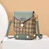 Bolso pequeño para mujer, mini bolso para teléfono, 2022, nuevo, estilo occidental, versátil, ligero, pequeño, bolso de hombro, bolso de mensajero de moda.